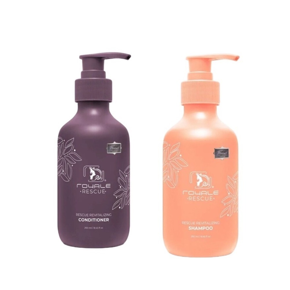 Royale Rescue Revitalizing‎ Shampoo and Conditioner Set, New & sealed, 8.45 oz
